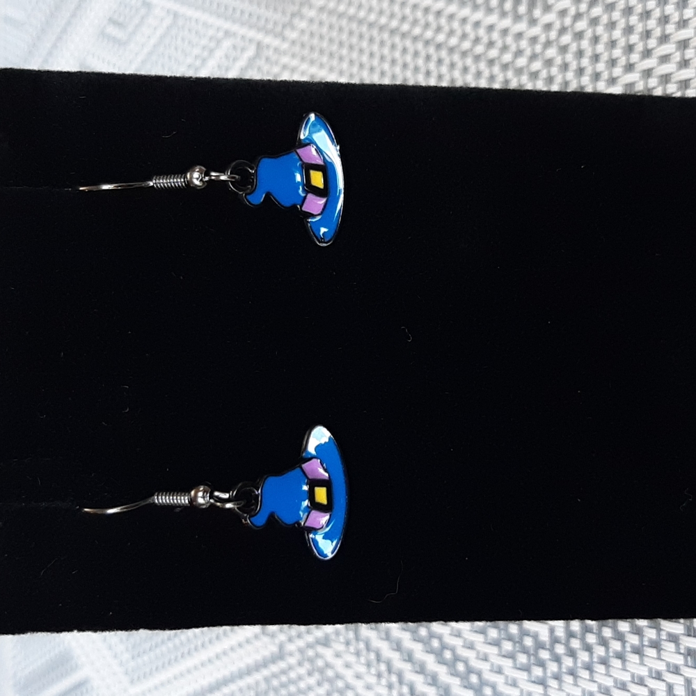 Witch Hat Earrings